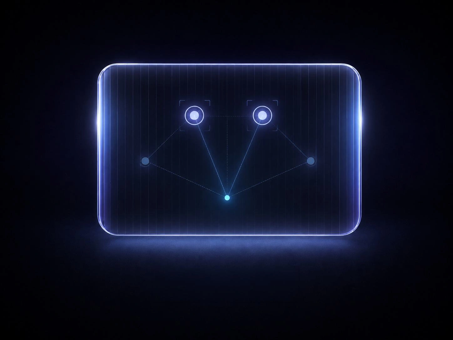 Eye tracking aligns the 3D view with your eyes